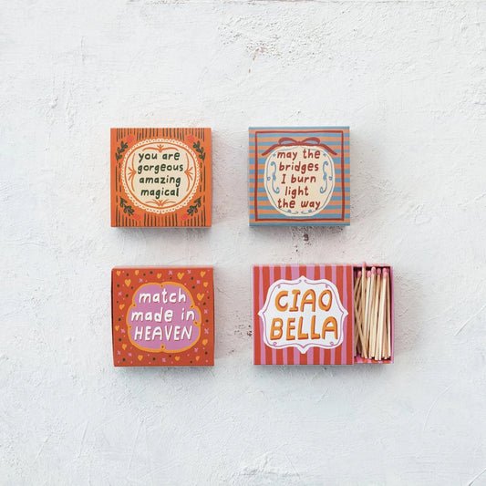 Matches in Matchbox Candles & Home Fragrance