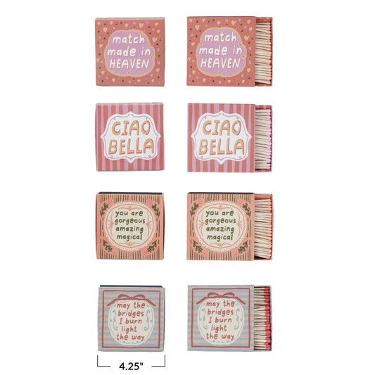 Matches in Matchbox Candles & Home Fragrance