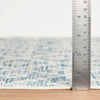 Melange Diamond Blue Machine Washable Rug WASHABLE