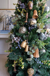 Mercury Glass Acorn Ornament - Green Objects & Accents