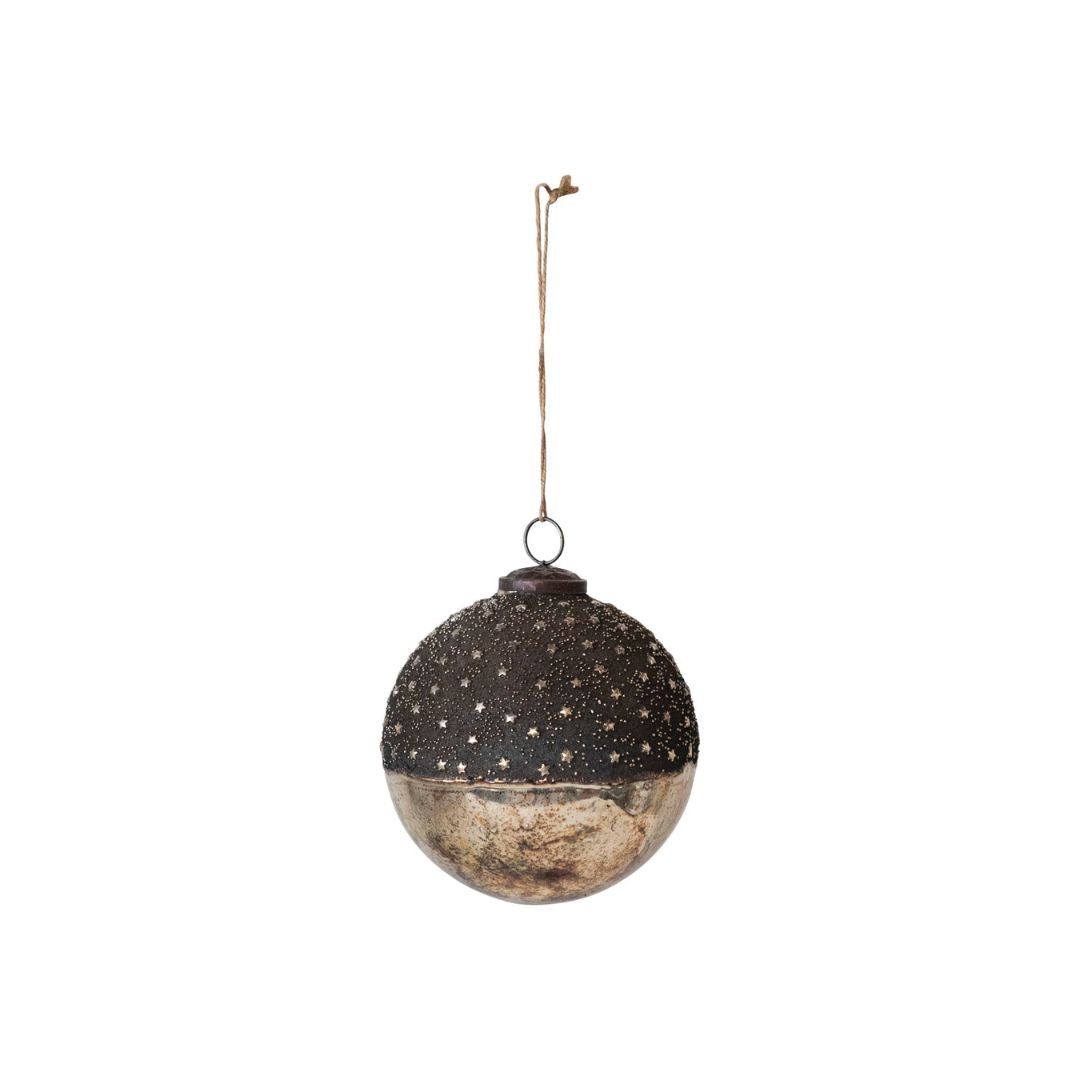 Mercury Glass Ornament Objects & Accents