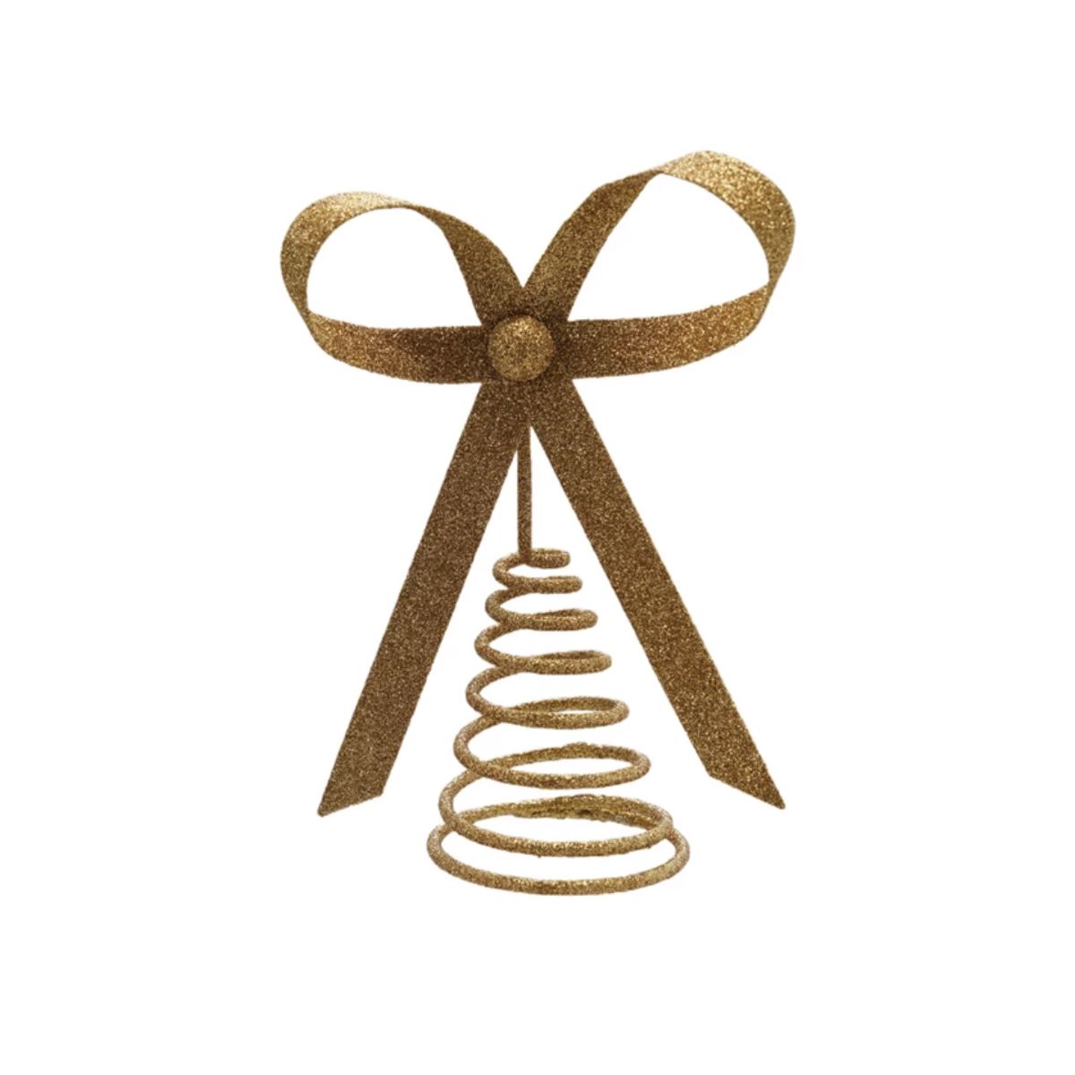 Metal Bow Tree Topper Objects & Accents