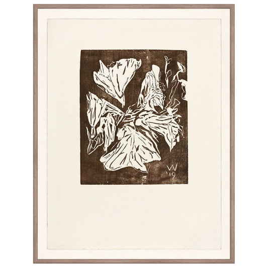 Mezzotint Composition III C. 1919 Framed Art