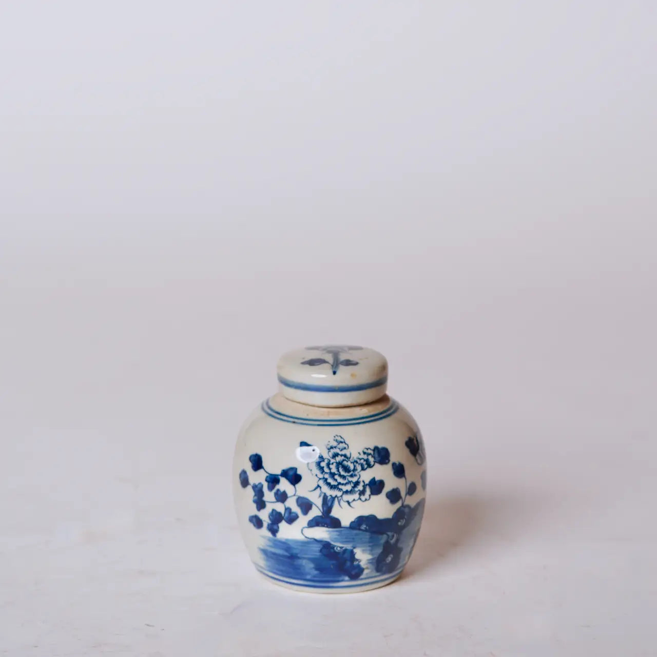 Mini Peony Ginger Jar Vases, Planters & Jars