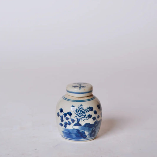 Mini Peony Ginger Jar Vases, Planters & Jars