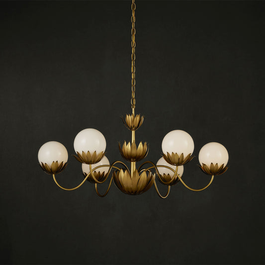 Mirasole Gold Chandelier Chandeliers