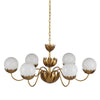 Mirasole Gold Chandelier Chandeliers