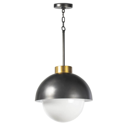 Montreux Pendant Pendants Oil Rubbed Bronze and Natural Brass