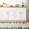Moss Metal Machine Washable Rug Machine Washable Rug