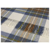 Muted Blue Stewart Lambswool Throw Throws