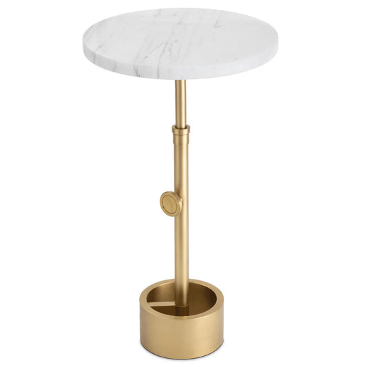 Myles Accent Table Side Table Natural Brass