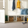 Nimes Ticking Neutral Machine Washable Rug WASHABLE
