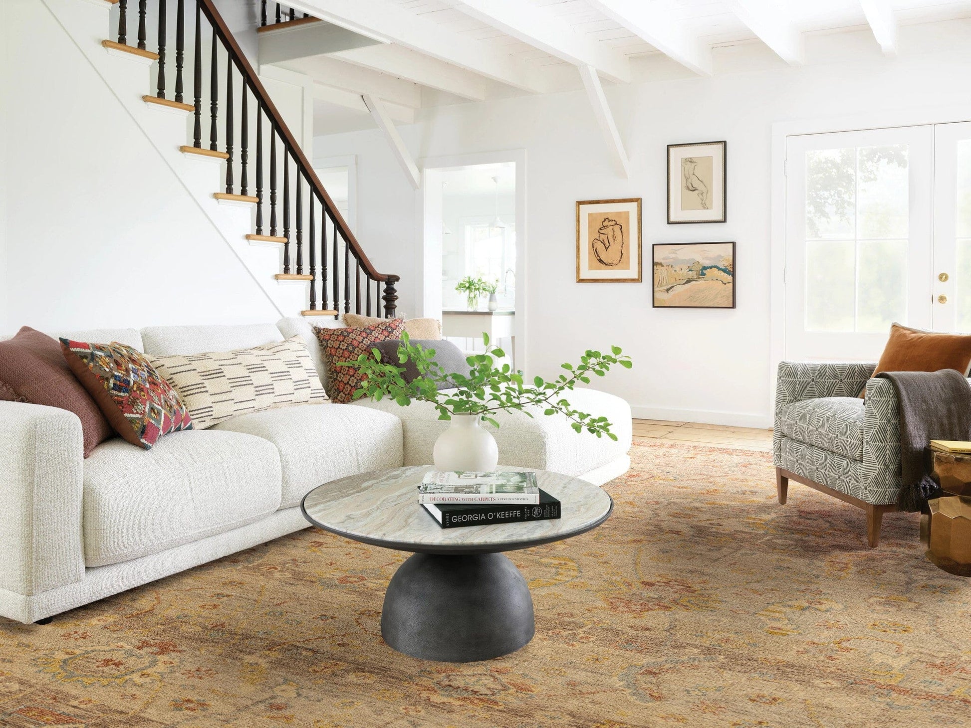 Nora Natural Hand Knotted Wool Rug Rugs