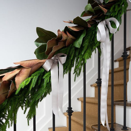 Norfolk Pine Garland 10' Greenery