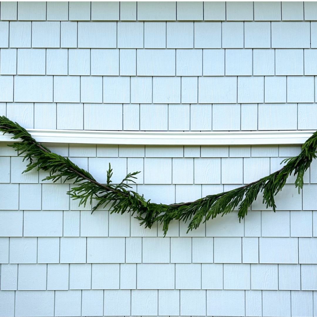 Norfolk Pine Garland 10' Greenery