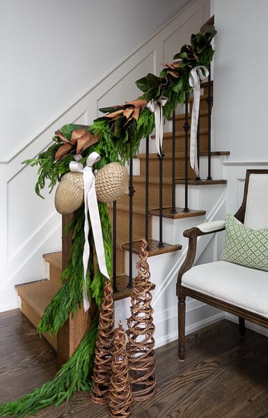 Norfolk Pine Garland 10' Greenery