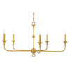 Nottaway Gold Small Chandelier Chandeliers
