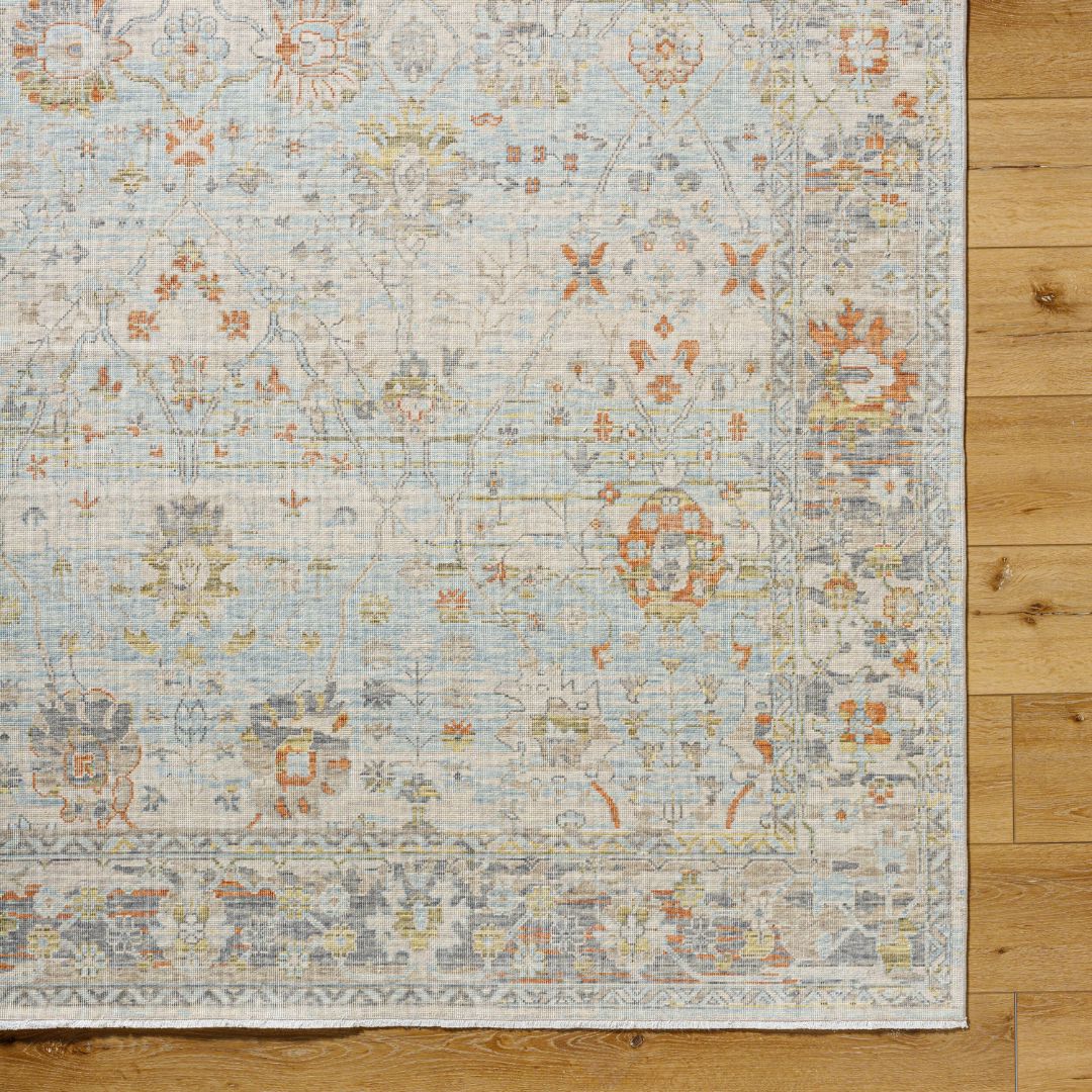 Once Upon A Time Handmade Rug - Pale Blue Rugs