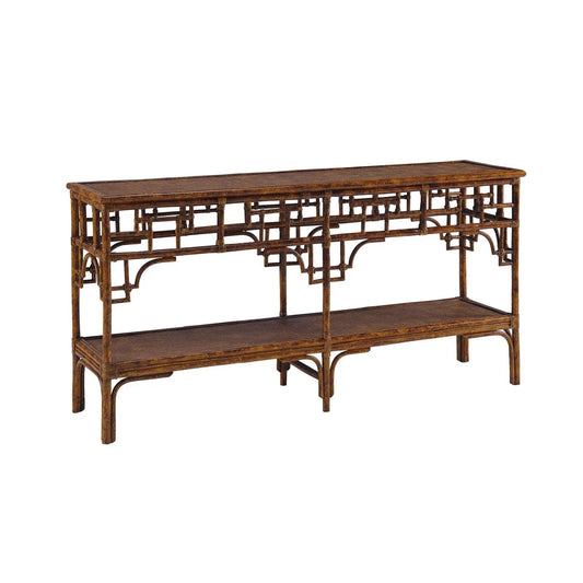 Pagoda Console Accent Tables Large