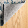 Paint Chip Blue Hand Micro Hooked Wool Rug Rugs