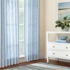 Paint Chip Blue Hand Micro Hooked Wool Rug Rugs