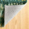 Paint Chip Moss Hand Micro Hooked Wool Rug Rugs