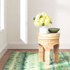 Paint Chip Moss Hand Micro Hooked Wool Rug Rugs