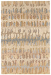 Paint Chip Natural Hand Micro Hooked Wool Rug