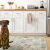 Pali Blue Machine Washable Rug WASHABLE