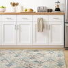 Pali Blue Machine Washable Rug WASHABLE