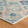 Pali Blue Machine Washable Rug WASHABLE