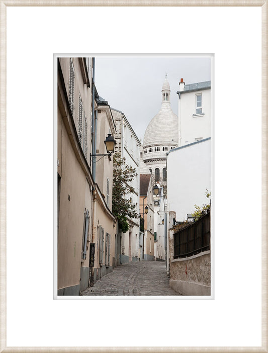 Parisian - Montmarte Alley Framed Art