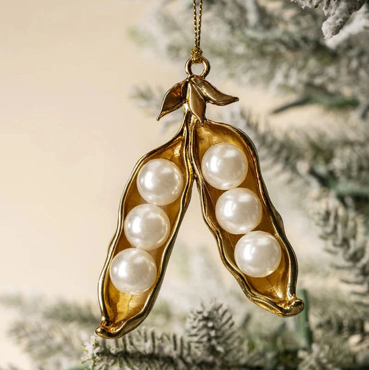 Pea Pod Ornament Objects & Accents