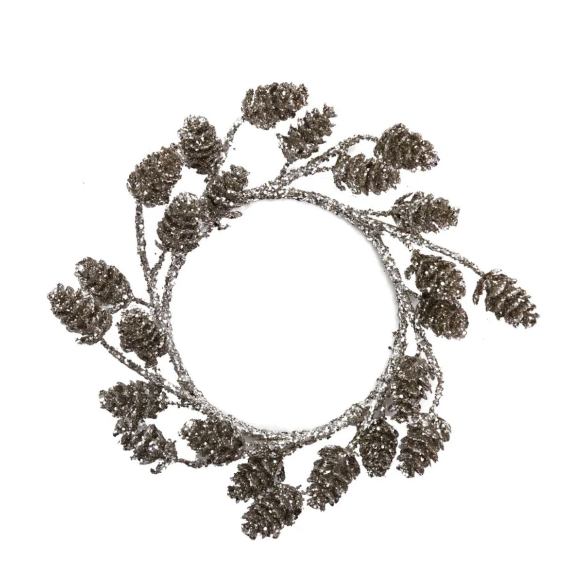Pinecone Wreath- 7" Objects & Accents