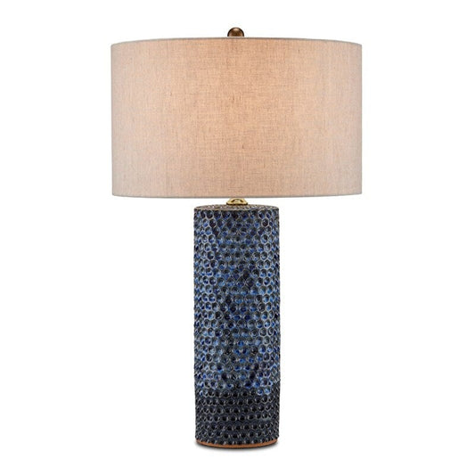 Polka Dot Blue Table Lamp Table Lamps