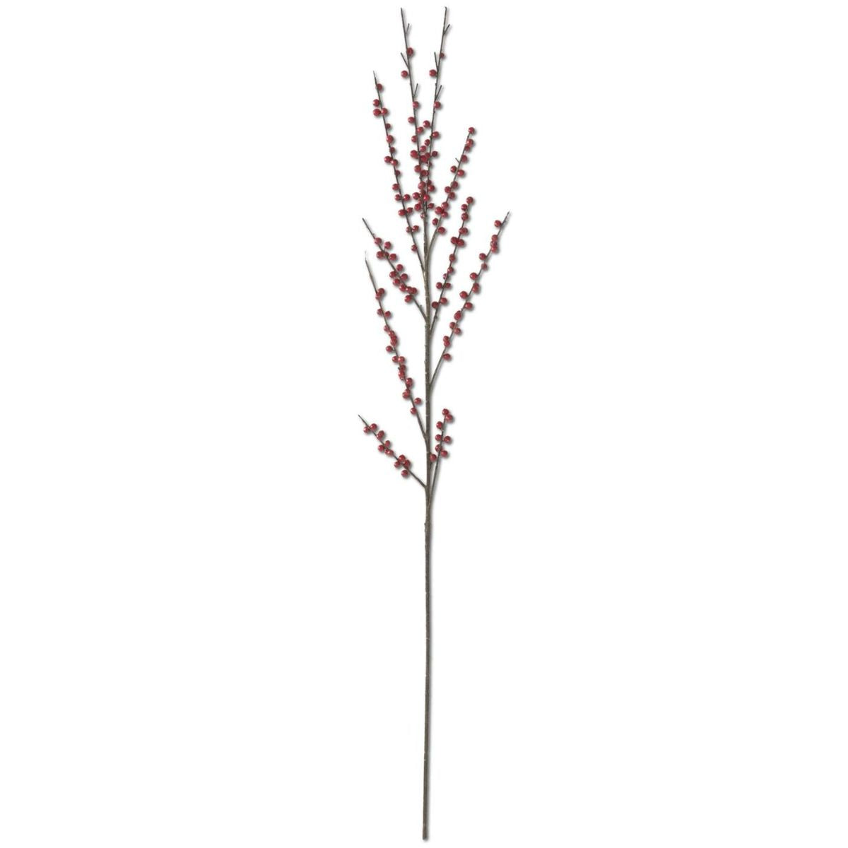 Red Berry Branch- 47" Greenery