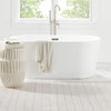 Roark Ivory Machine Washable Rug Machine Washable Rug