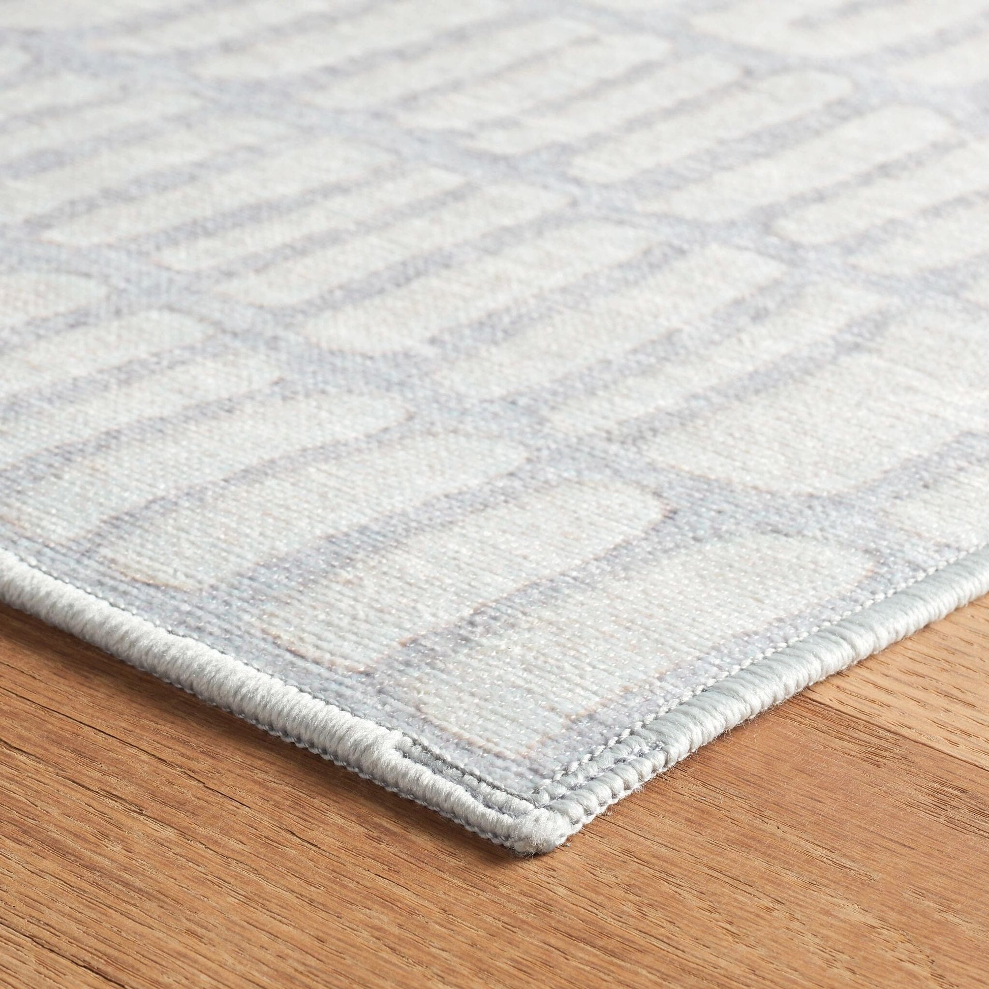 Roark Ivory Machine Washable Rug Machine Washable Rug