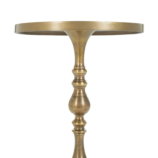 Romina Brass Side Table Accent Tables