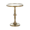 Romina Brass Side Table Accent Tables