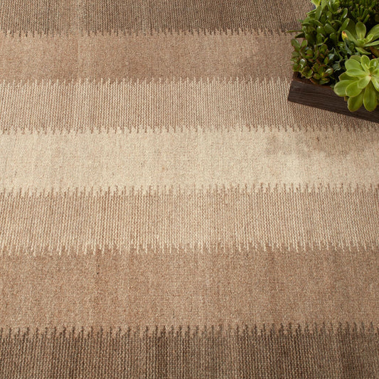 Ronan Ikat Natural Handwoven Wool Rug Rugs