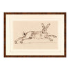 Running Hare Framed Art