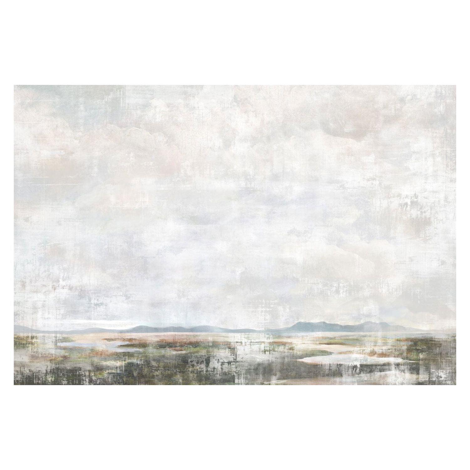 Salt Marsh I- Canvas Framed Art