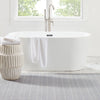 Samson Grey Machine Washable Rug Machine Washable Rug