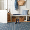 Samson Navy Machine Washable Rug Machine Washable Rug