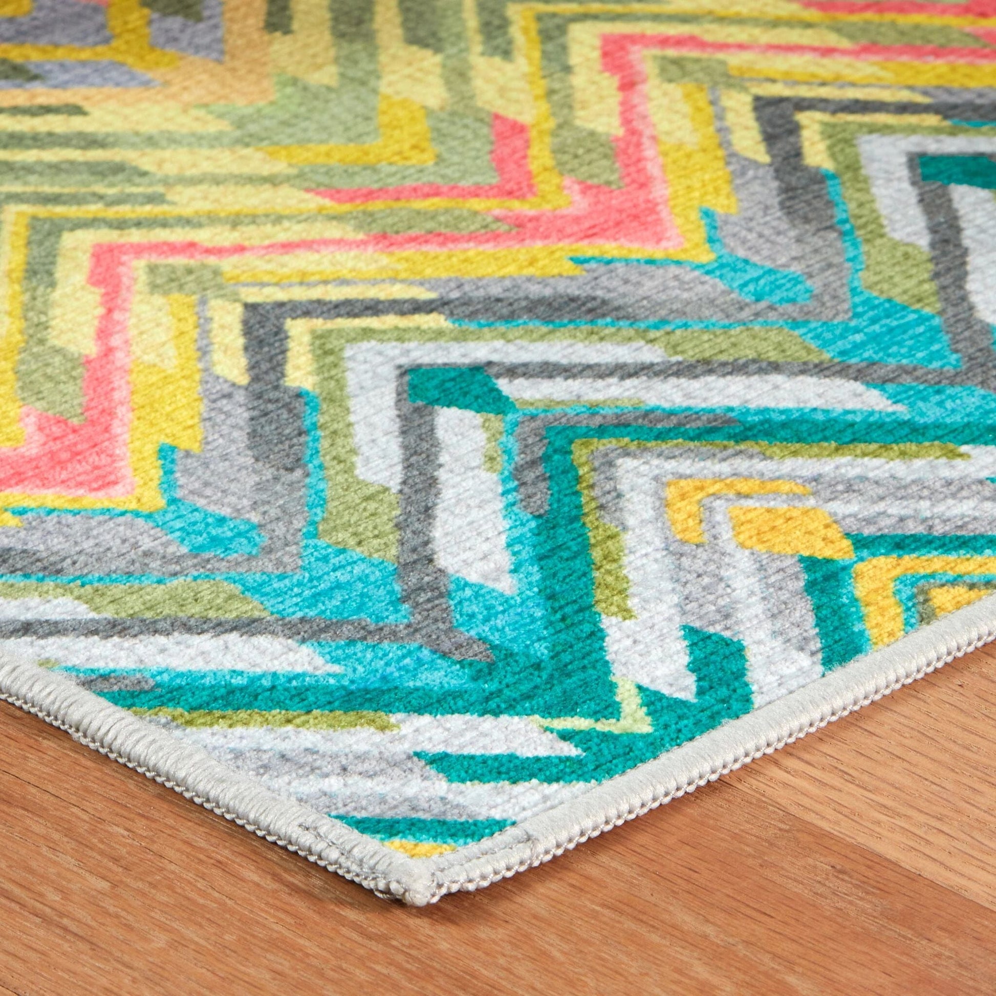 Seneca Multi Machine Washable Rug Rugs