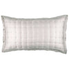 Silken Solid Grey Puff Sham Shams & Pillowcases
