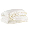 Silken Solid Ivory Puff Comforters, Quilts & Coverlets