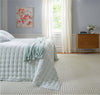 Silken Solid Robin's Egg Blue Puff Sham Shams & Pillowcases