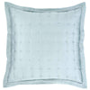 Silken Solid Robin's Egg Blue Puff Sham Shams & Pillowcases